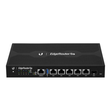 Router Ubiquiti EdgeRouter 6P 5x10/100/1000Mb/s 1xSFP (4xPoE)
